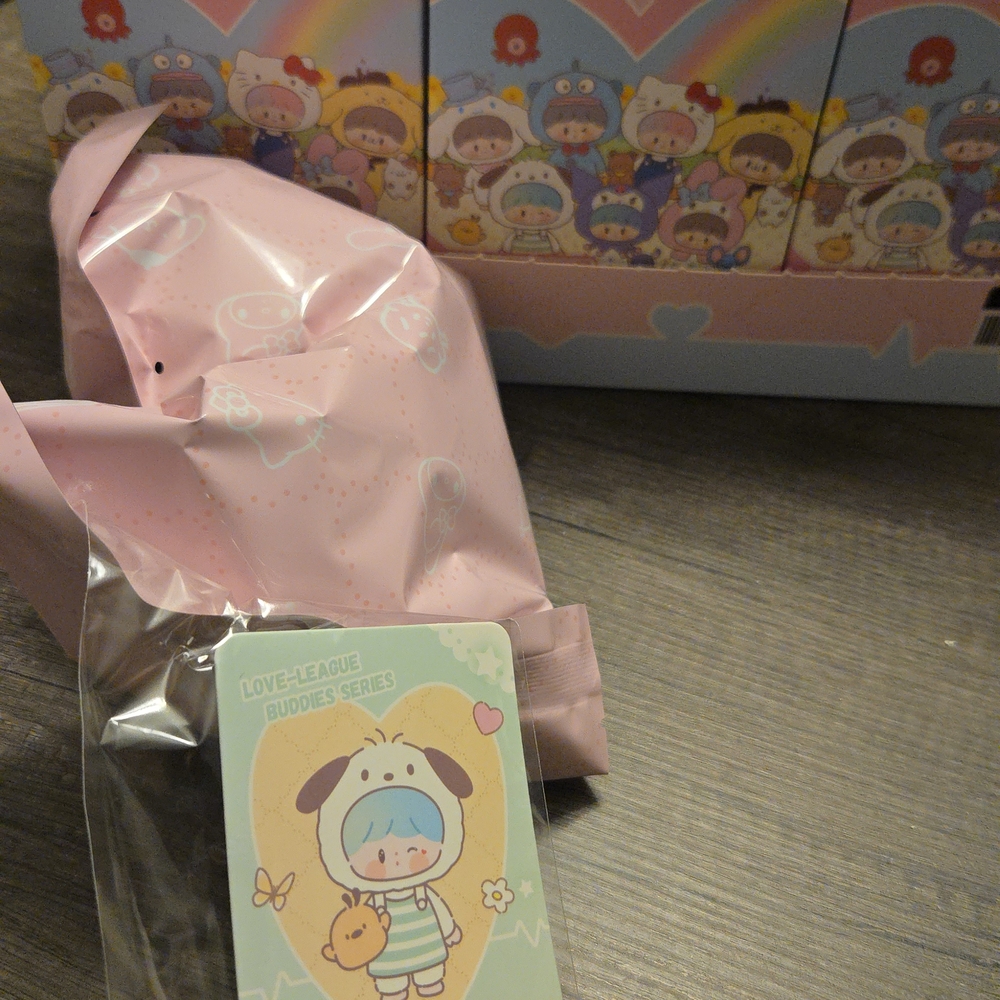 Pochacco - Sanrio X zZoton Love League Buddies Series Plush Vinyl Confirmed Box